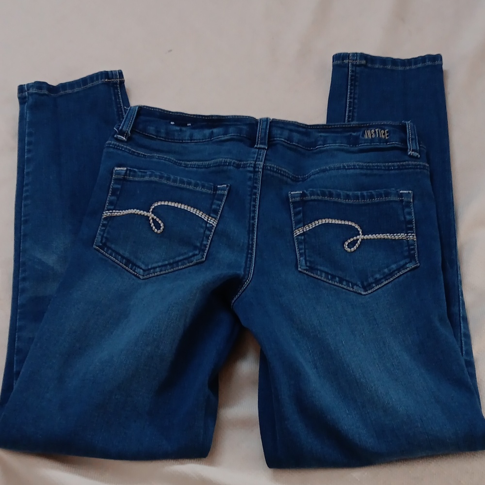 Justice Mid Rise Jeans - Picture 4 of 4